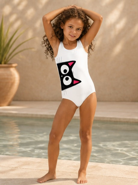Peekaboo Cat Swimwear