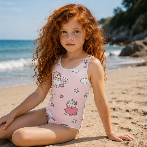 Little Unicorns Kids Swimsuit