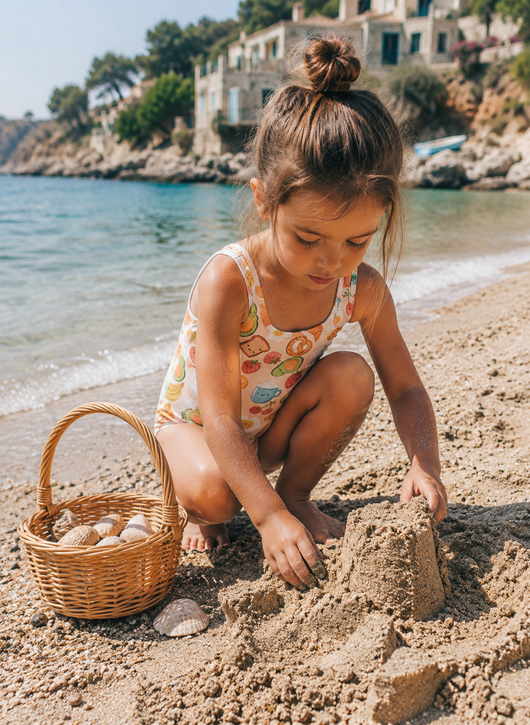 Breakfast Kids Swimsuit