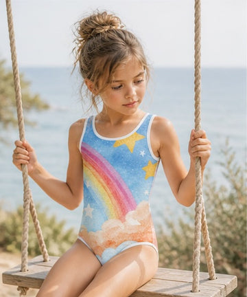 Rainbow Dreams Kids Swimsuit