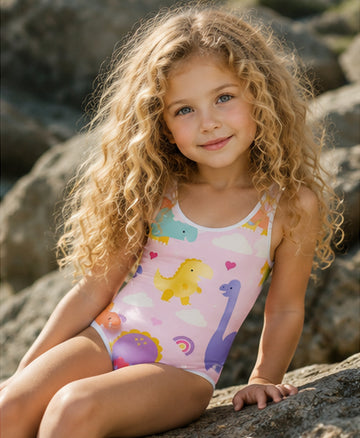 Dinosaur Dream  Kids Swimsuit